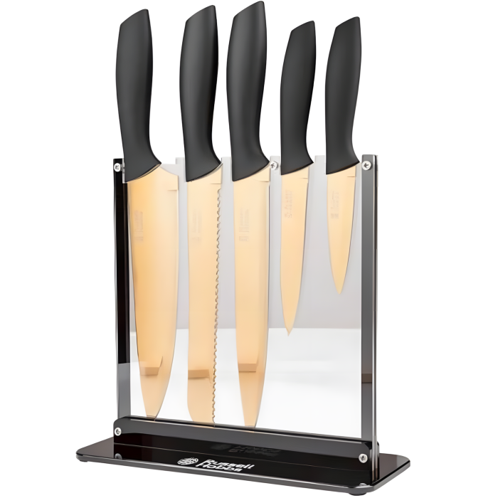 Набор ножей Russell Hobbs RH02492B8LDLDIR Gold