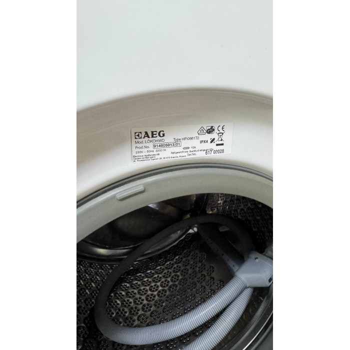 Прально-сушильна машина AEG HPI0661T2 White Б/В