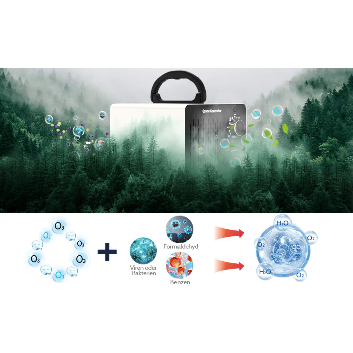Озоновий генератор (очисник повітря) Ozone Generator Eozonatory HS-02