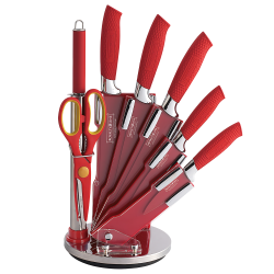 Набір кухонних ножів Royalty Line RL-RED8-W