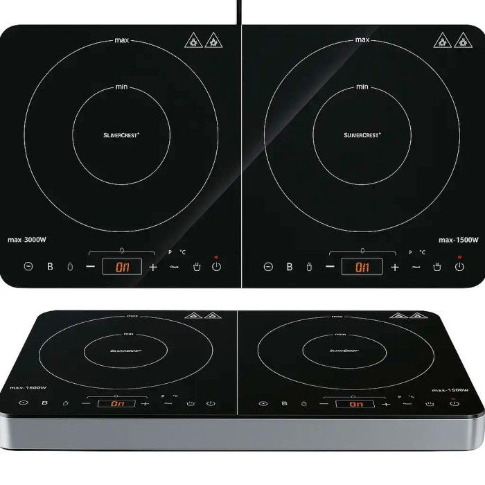 Индукционная плита Silver Crest SDI 3500 D4 Black