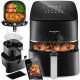 Аерофритюрка (мультипіч) Mozano Air Fry Master AGD/FRY/02#SRE Black