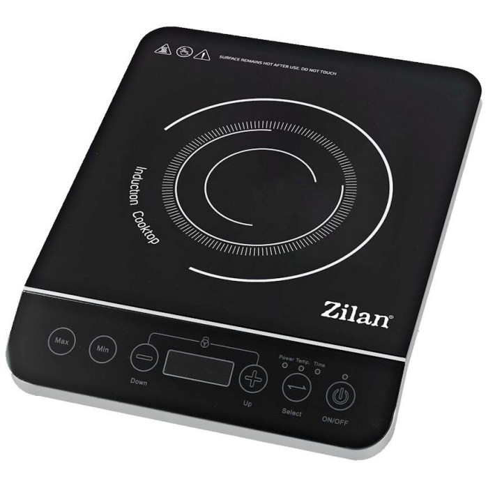 Настільна плита індукційна Zilan ZLN8078 Black