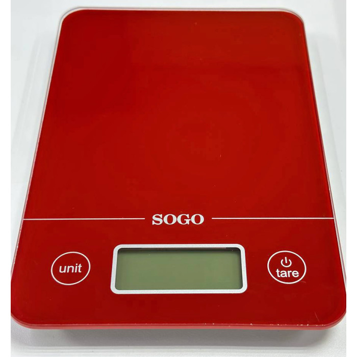 Ваги кухонні електронні SOGO BAC-SS-3961-R