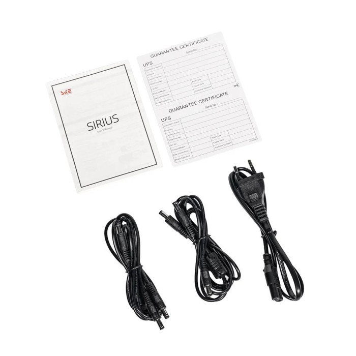 Джерело безперебійного живлення Mini UPS SKE SIRIUS 45W 30000mAh для роутера та оптичного терміналу