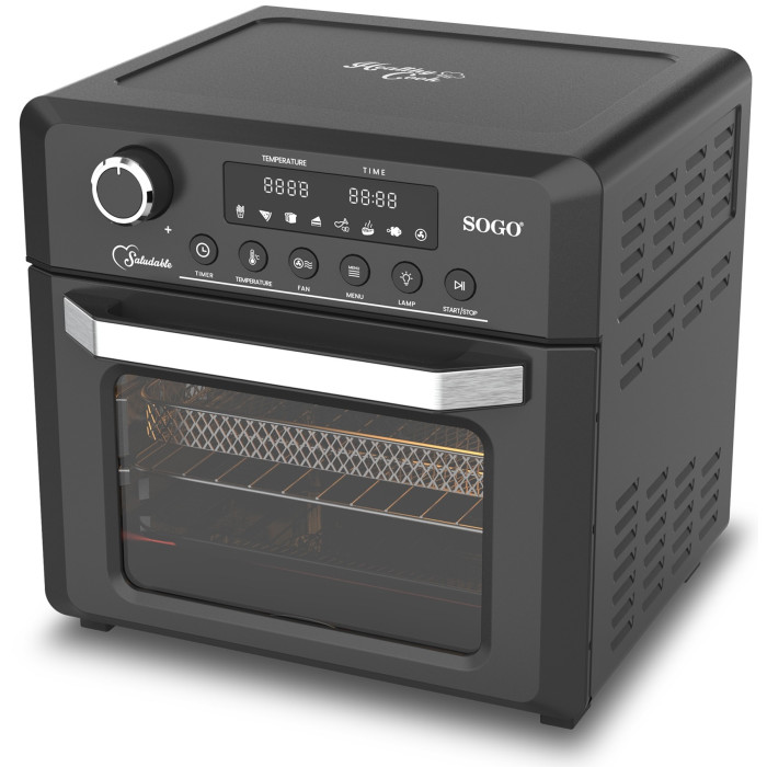 Мультипіч (аерофритюрниця) SOGO FRE-SS-10490 Black