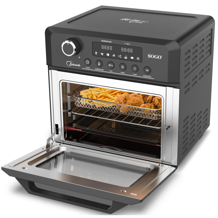 Мультипіч (аерофритюрниця) SOGO FRE-SS-10490 Black