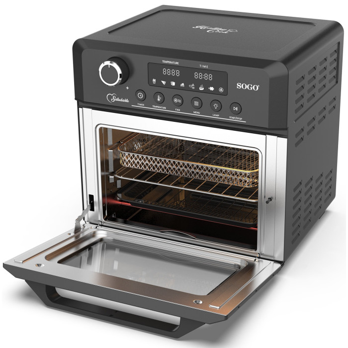 Мультипіч (аерофритюрниця) SOGO FRE-SS-10490 Black
