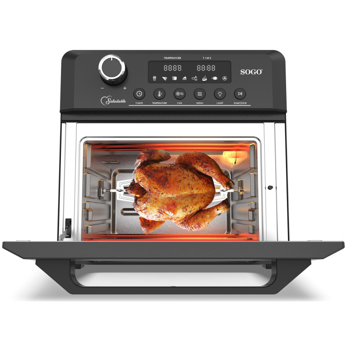 Мультипіч (аерофритюрниця) SOGO FRE-SS-10490 Black
