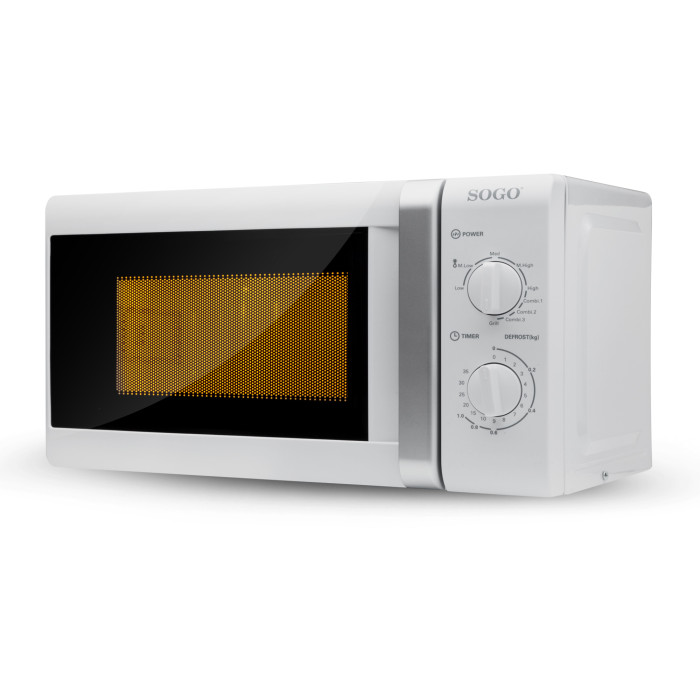 Мікрохвильова піч із грилем SOGO HOR-SS-845 White