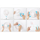 Настільний вентилятор LeaderPro FS08A White