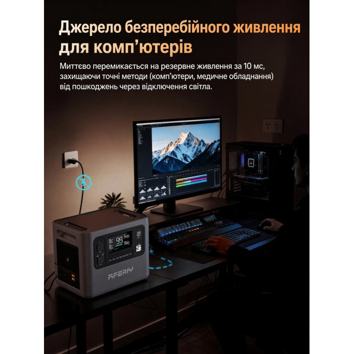 Портативна зарядна станція AFERIY AF-P280