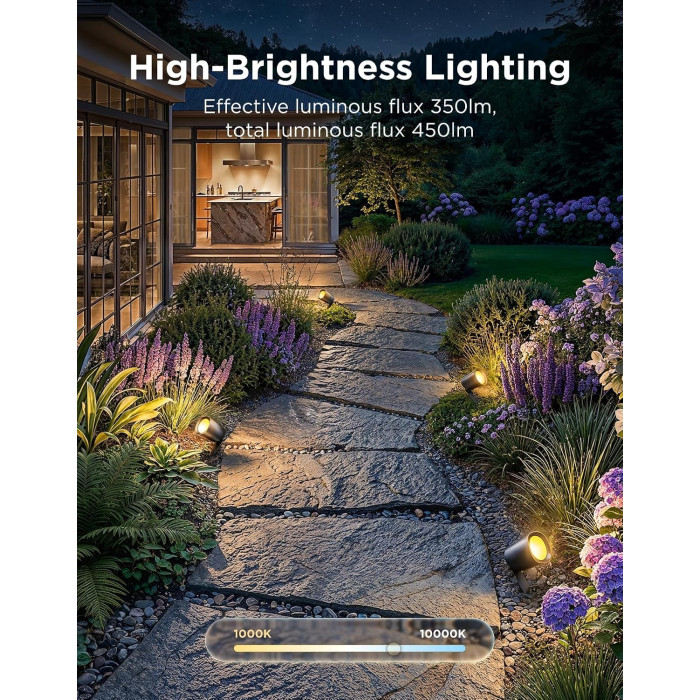 Вуличні розумні світильники Govee Outdoor Spotlights Lite H3200