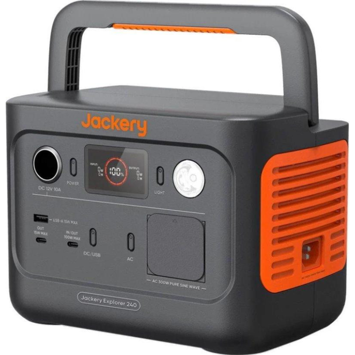 Компактна портативна зарядна станція Jackery Explorer 240 v2