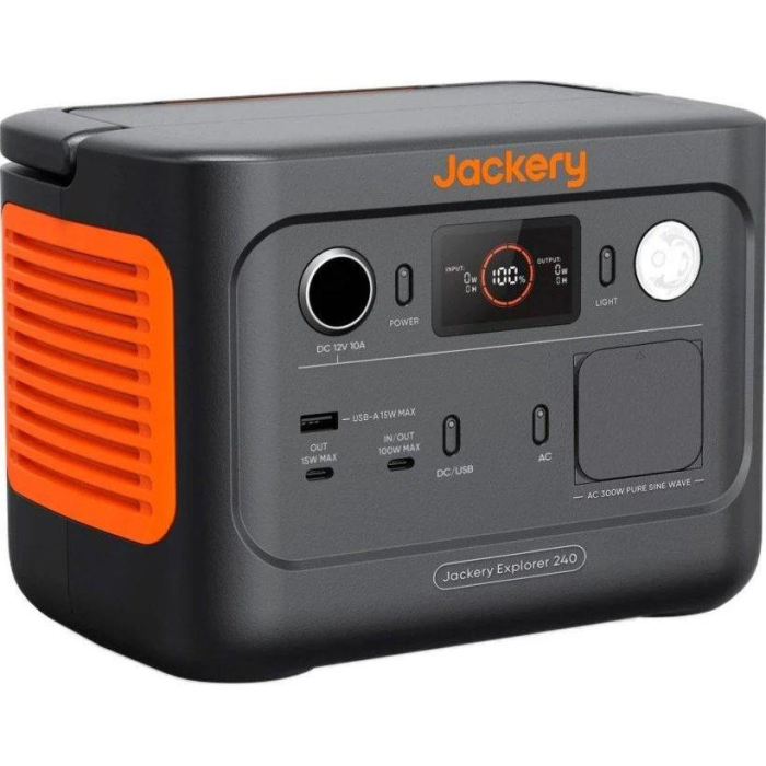 Компактна портативна зарядна станція Jackery Explorer 240 v2