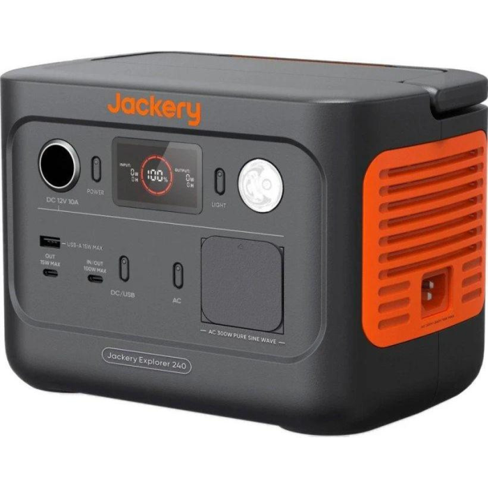 Компактна портативна зарядна станція Jackery Explorer 240 v2