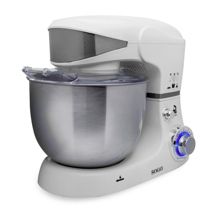 Планетарний міксер - тістоміс SOGO BAT-SS-14520 White