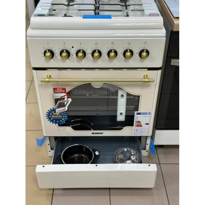 Плита комбінована Canrey CGEK 6040 KG White