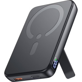 Бездротовий магнітний повербанк W16 MagSafe PowerBank 12000 мАг
