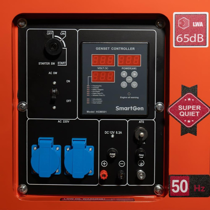 Дизельний генератор Bison BS8500QQ