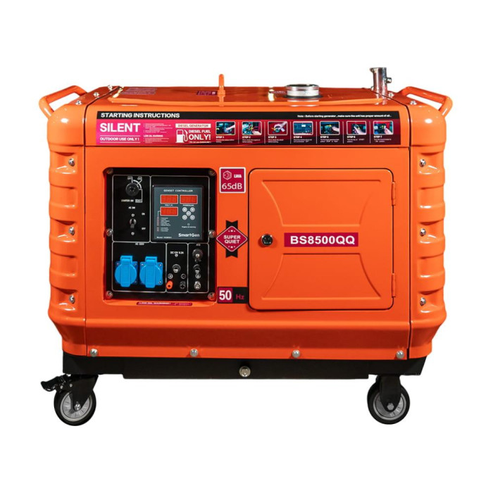 Дизельний генератор Bison BS8500QQ