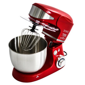 Планетарний міксер - тістоміс Royalty Line RL-PKM-1600 Червоний (Red)