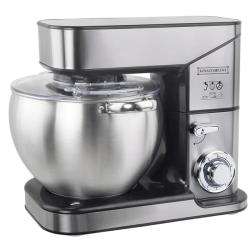 Планетарный миксер - тестомес Royalty Line RL-PKM-2500.472.10 Серебряный (Silver)