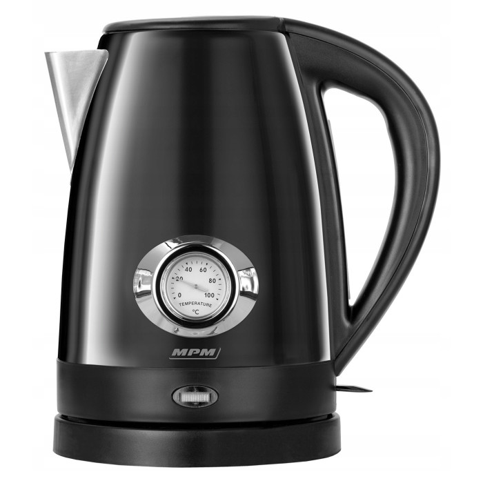 Електрочайник із термометром MPM MCZ-108/C Black