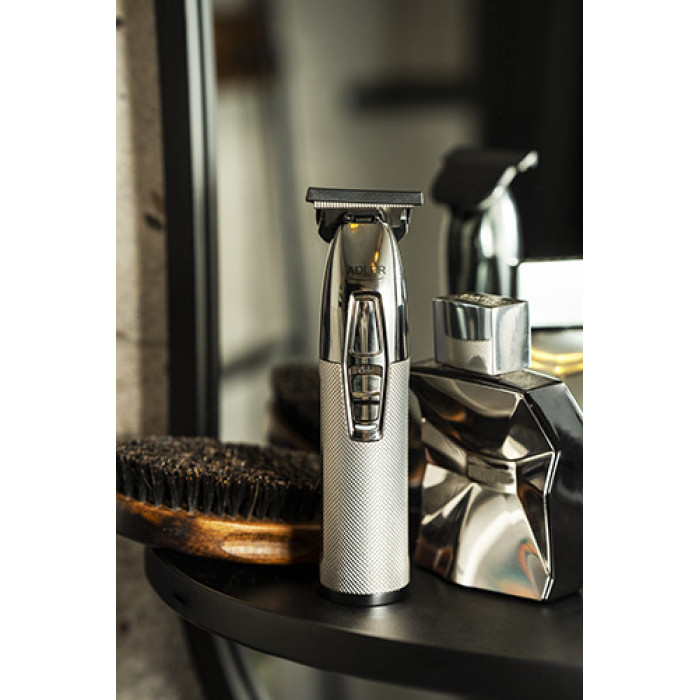 Тример для бороди та вусів Adler AD-2836 Silver