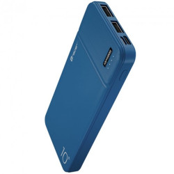 Повербанк (УМБ) зовнішній акумулятор TRACER 10000 mAh 2A Slim Blue