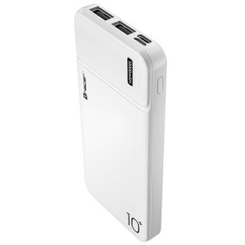 Повербанк (УМБ) зовнішній акумулятор TRACER 10000 mAh 2A Slim White