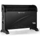 Електричний радіатор конвекторний DONYER POWER Dunkel CH2000BS Black