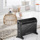 Електричний радіатор конвекторний DONYER POWER Dunkel CH2000BS Black