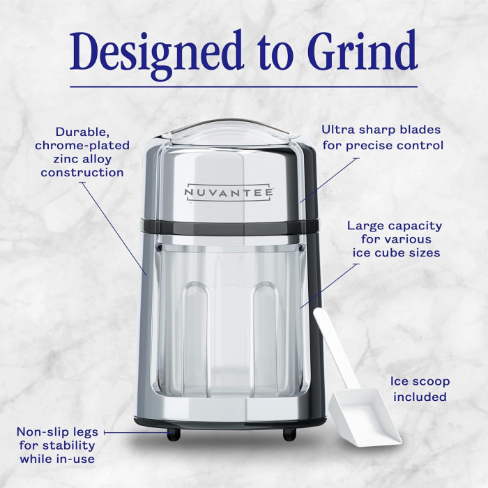 Подрібнювач льоду Nuvantee Ice Crusher