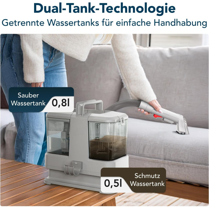 Пристрій для чищення м'яких меблів (пилосос) для вологого прибирання Media Evolution ME-SPOTCLEANER