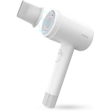 Портативный беспроводной фен Lylux T3 White с ионизацией и магнитной насадкой