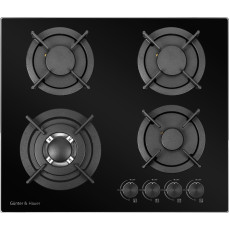 Газовая варочная поверхность GUNTER&HAUER S 68 BL Black