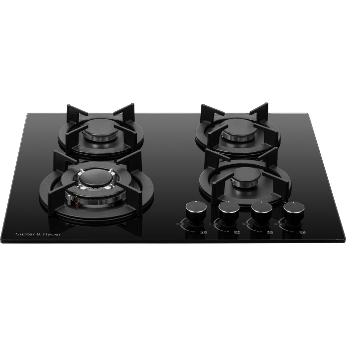 Газова варильна поверхня GUNTER&HAUER S 68 BL Black