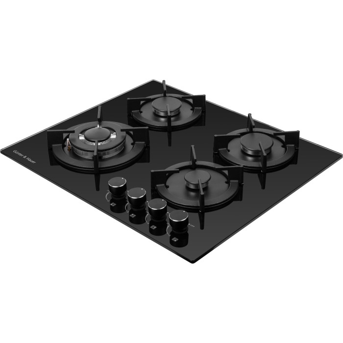 Газова варильна поверхня GUNTER&HAUER S 68 BL Black