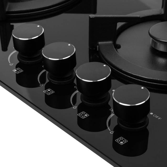 Газова варильна поверхня GUNTER&HAUER S 68 BL Black