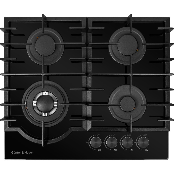 Газова варильна поверхня GUNTER&HAUER GL 644 Black