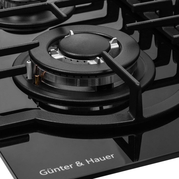 Газова варильна поверхня GUNTER&HAUER GL 644 Black