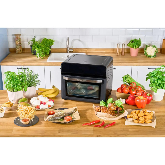 Мультипіч (аерофритюрниця) ZELMER ZAF 9230 Maxi Black