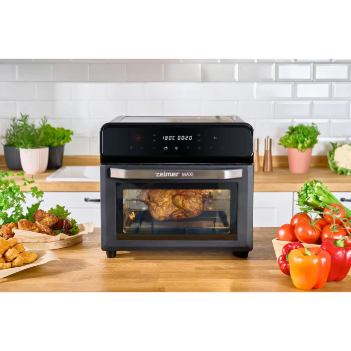 Мультипіч (аерофритюрниця) ZELMER ZAF 9230 Maxi Black