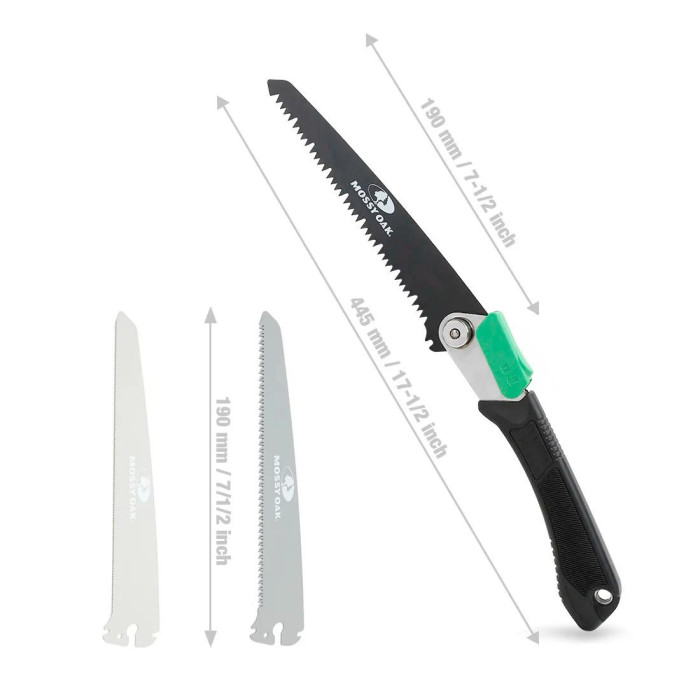 Складна багатофункціональна ручна пилка Mossy Oak