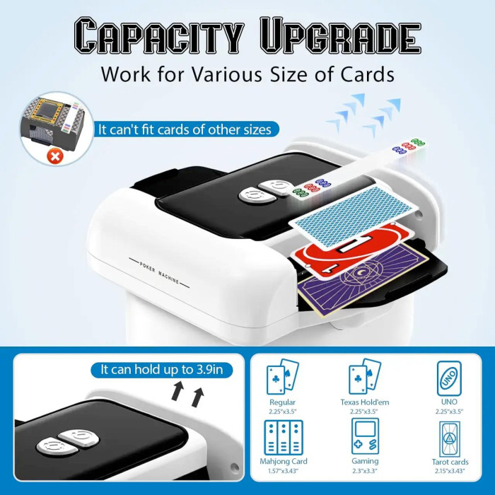 Машинка для перемішування та тасування карт (Тасувальник карт) TX-666