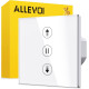 Розумний перемикач для ролет та жалюзі ALLEVOI CS02 White