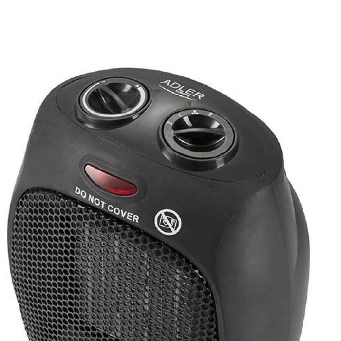Тепловентилятор Adler AD 7702 Black