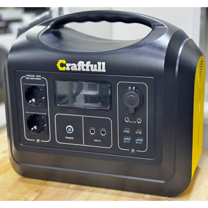 Портативна зарядна станція Craftfull CP1800