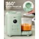 Прилад для приготування дитячого харчування (Кухонна машина) BEAR BFP-1500E Baby Food Maker Green